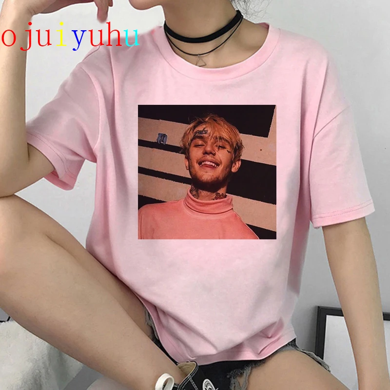 Хип хоп Lil Peep Harajuku футболки для мужчин Cry Baby модная футболка 90s Graphic Hell мальчиков Rip