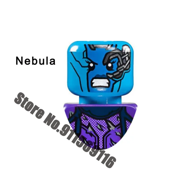 Superhero Building blocks Loki Sylvie Iron Man Spiderman Hulk Thor Captain America Venom Groot Thanos Vision Falcon Deadpool Toy A-PG160