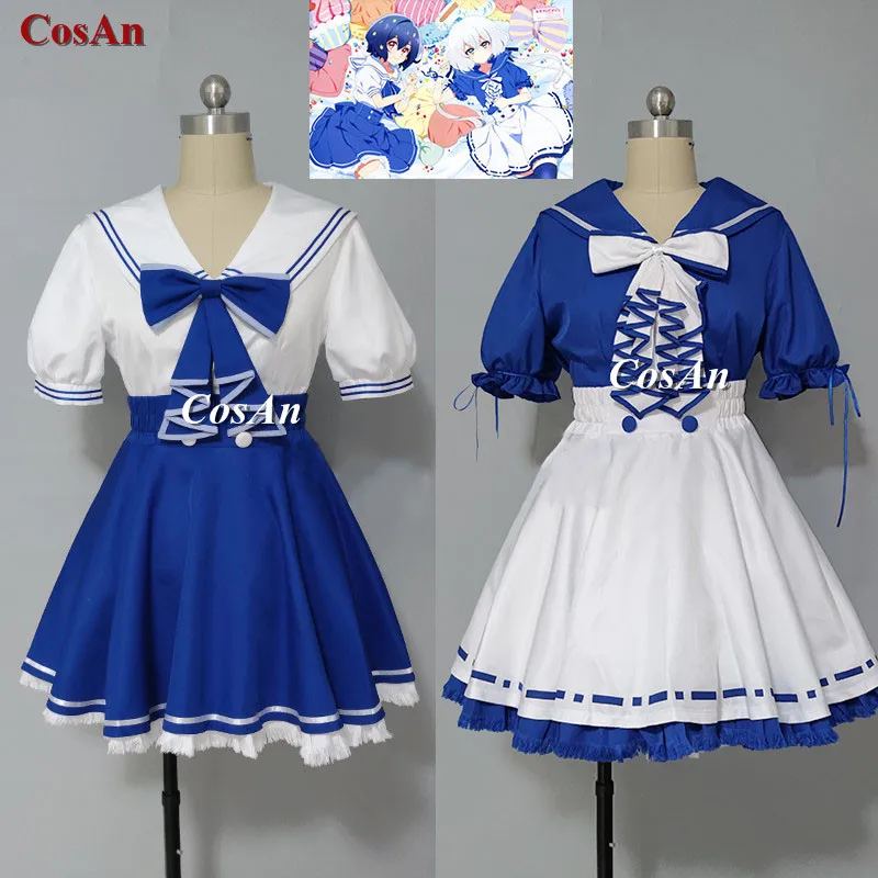 

Новый костюм для косплевечерние аниме OMBIE LAND Сага Konno Junko/Mizuno Ai, милая форма JK, юбка для вечеринки, женский, индивидуальный пошив