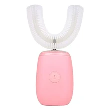 Взрослая u-образная электрическая зубная щетка умная Беспроводная 360 градусов режим очистки зарядки 3 режима Автоматическая звуковая зубная щетка