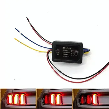 

Pair 3-step Sequential Flow Semi Dynamic Chase Flash Tail Light Module Boxes Car