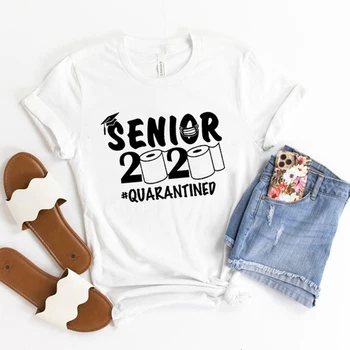 

Senior 2020 T-shirt, Senior Quarantined, Senior Graduation, Seniors Class of 2020 Shirt Quarantined Shirt, Pandemic Tee Tops