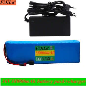 

36V battery 10S4P 38Ah battery pack 500W high power battery 42V 38000mAh Ebike electric bicycle BMS+42v charger