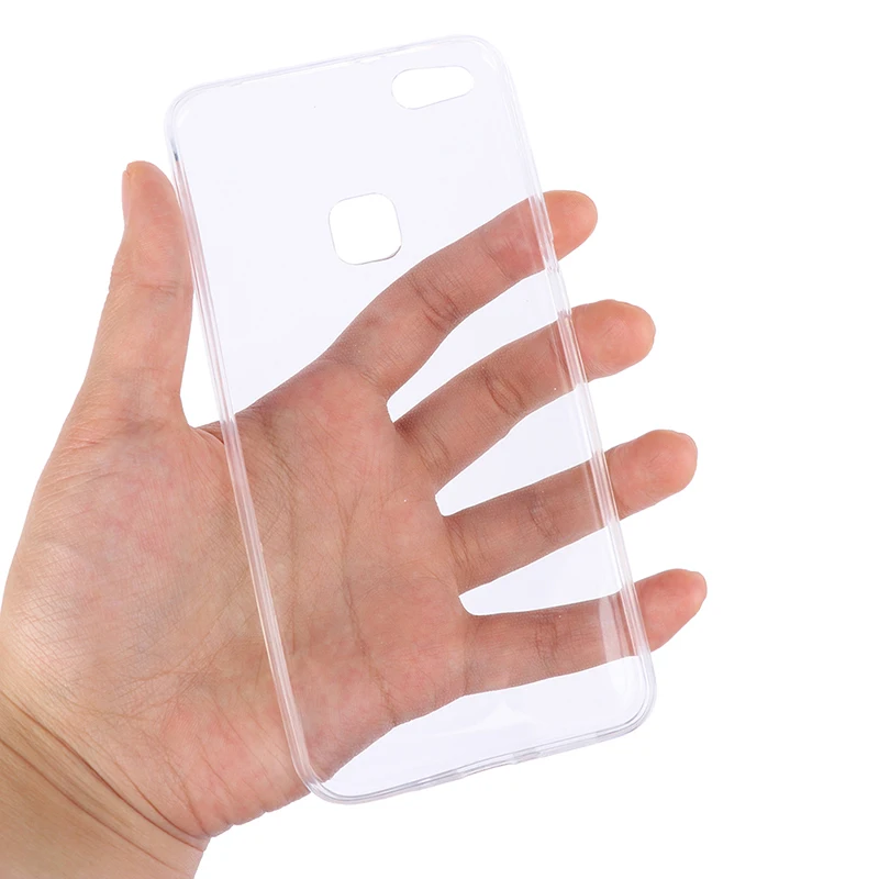 1pc Shockproof Silicone Protective Clear Case Cover For Huawei P10 P30 Plus Pro Lite | Мобильные телефоны и аксессуары