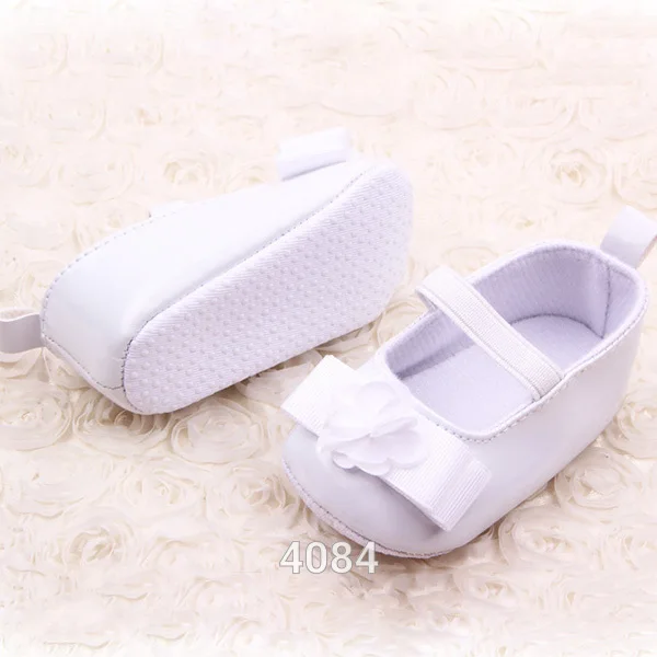 Детская обувь для начинающих ходить; милые детские кроссовки детские; обувь принцессы для девочек - Цвет: Белый