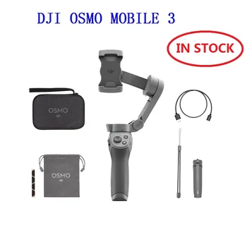 

New Arrival Foldable DJI Osmo Mobile 3 Combo Stabilizer 3-Axis Handheld Gimbal for Smartphone Gopro Camera Phones Xs for Phone 8