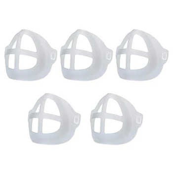 

5/10pcs 3D Mask Bracket Mask Accessories Breathing Mask Holder Mask Internal Support Mask Lipstick Protection Frame Mask Bracket