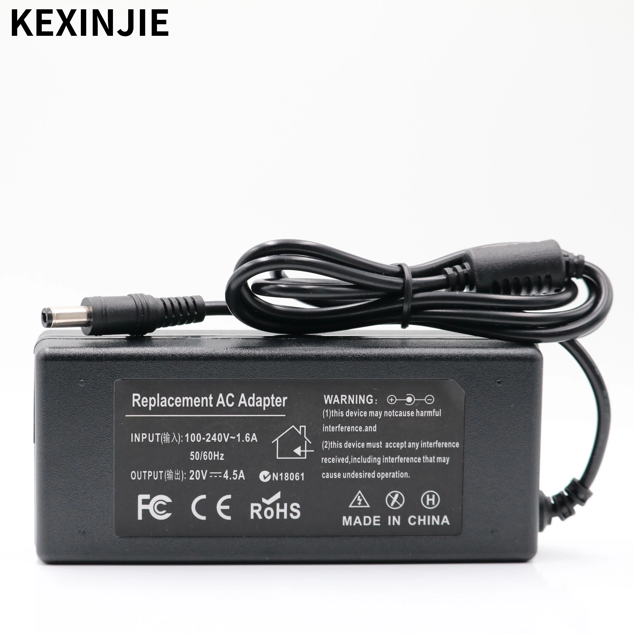 Adaptador para portátil AC cargador de la energía para Lenovo IDEAPAD B560 B570 B580 B940 E46A G455 G460 G460A G465 20 V 4.5A * 5,5*2,5mm