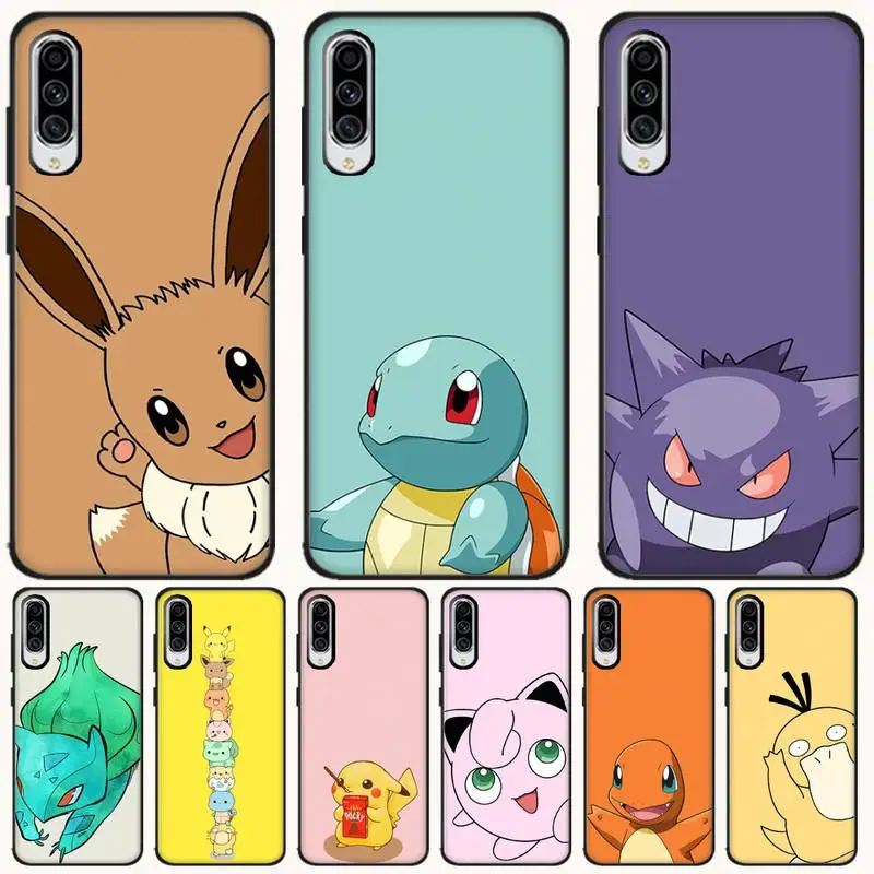 Высококачественный чехол с милыми покемонами чехлы для samsung galaxy A10 A20 A30S A40 A50 A51 A70