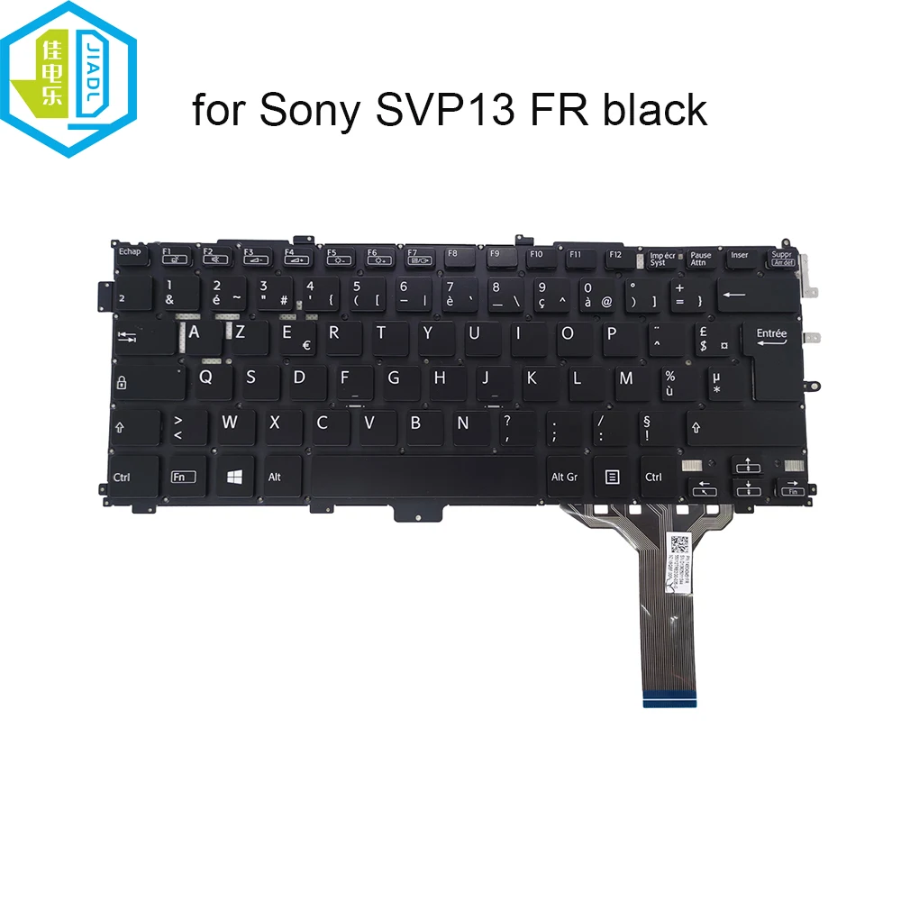 

German French Azerty Keyboards For Sony VAIO Pro SVP13 SVP132 SVP1321 SVP132A SVP13A GR/GE FR Notebook Keyboard NO Backlight