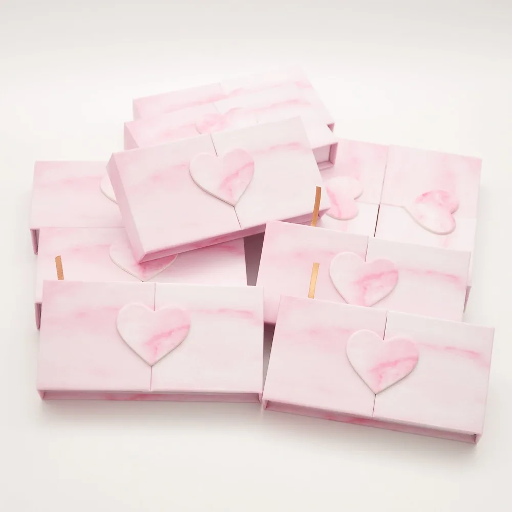 

Wholesale Eyelashes Package10/PCS Empty Eyelash Packaging Box Lash Packaging Makeup Rectangle Case 25mm Mink Lashes Box in bulk