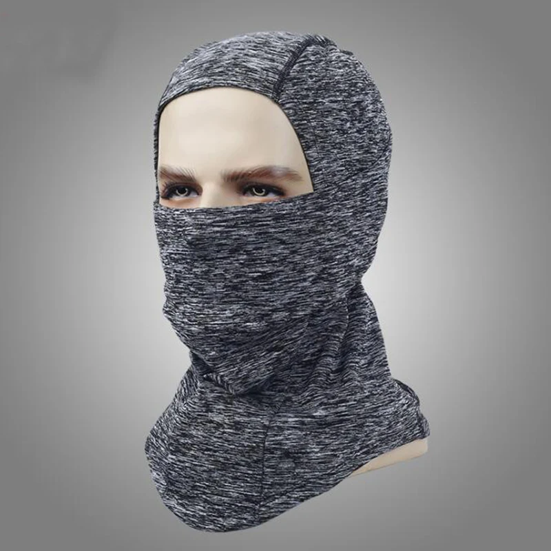 

Sun Full Face Mask Protection Hat Stretch Velvet Warm Cover Anti-dust Ski