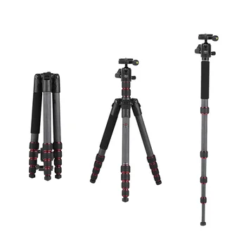 

OBO TS360C Foldable Portable Carbon Fiber Camera Tripod Travel Tripod Monopod for Canon Nikon Sony DSLR ILDC Cameras