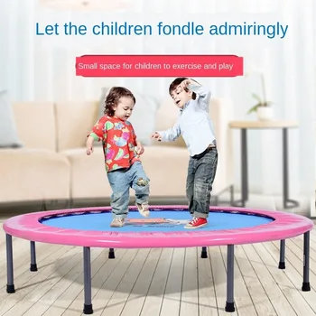 

Trampoline Children Home Indoor Children dan tiao chuang Folding Trampoline Fitness tiao tiao chuang Adult and Child Rates