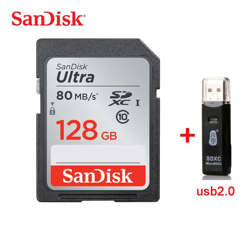 SANDISK ULTRA High Speed SDHC/SDXC UHS I карта памяти full HD Цифровая камера идеально подходит 16 ГБ 32