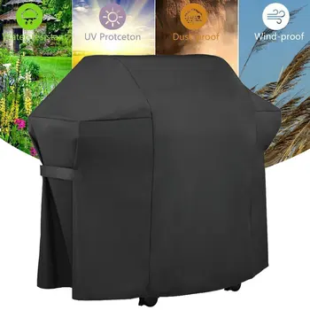 

Waterproof BBQ Grill Cover Barbeque Cover Anti Dust Rain UV For Gas Charcoal Electric Barbe Barbecue Accessories Outdoor Garden