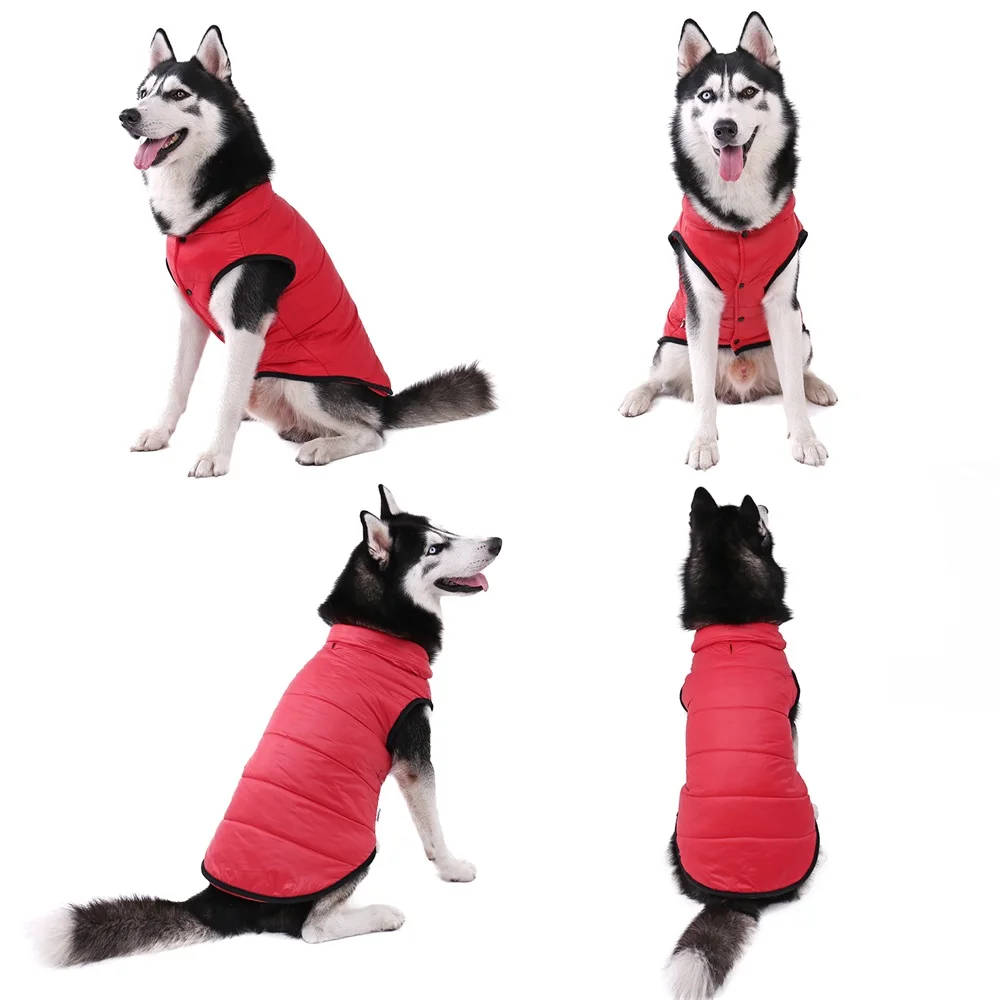 Pet Dog Winter Clothes Warm Down Parkas for Dogs Puppy Cotton Jacket with Package Portable Durable Dog Coat Jackets Pet Supplies