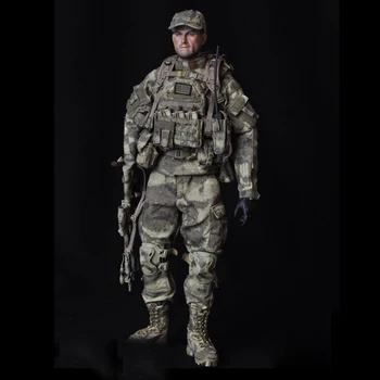 

NFSTRIKE 1/6 30cm Soldier Model Suit Realistic Headsculpt DIY Handmade Soldier US Army Minitimes Toys - Camouflage