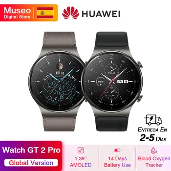 

Global Version HUAWEI Watch GT 2 Pro GT2 Pro SmartWatch Kirin A1 VO2Max 14 Days Battery GPS Heart Rate SPO2 Detect