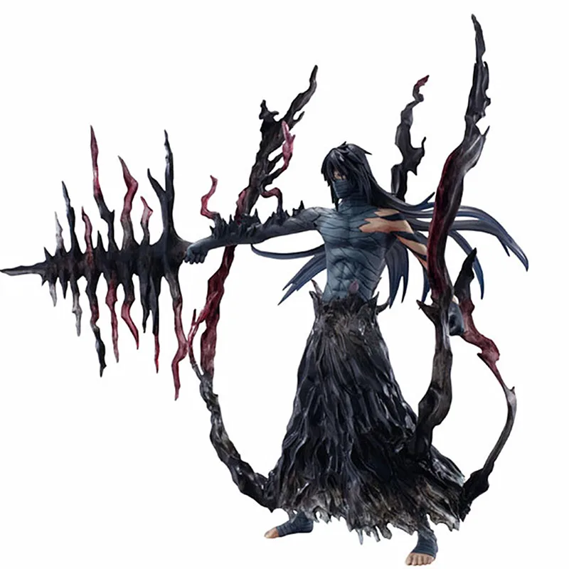 Японское аниме Bleach Getsuga Tenshou фигурки мультфильм " Bleach Куросаки Ichigo куклы Действие ПВХ игрушка Коллекционная модель A199