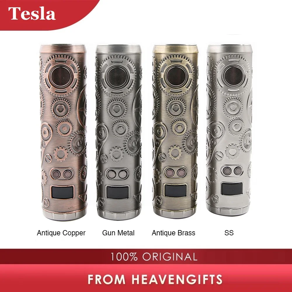 Электронные сигареты Tesla Punk 86W Mod Teslacigs Max с питанием от батареи 18650 в стиле панк