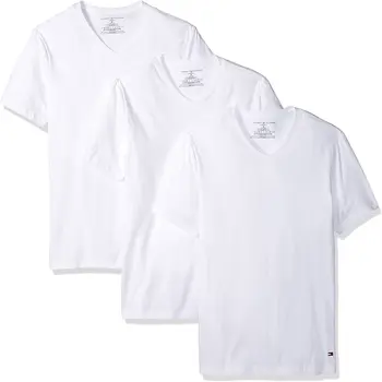

GGB091193 Men's Undershirts Multipack Cotton Classics Slim Fit V-Neck T-Shirt