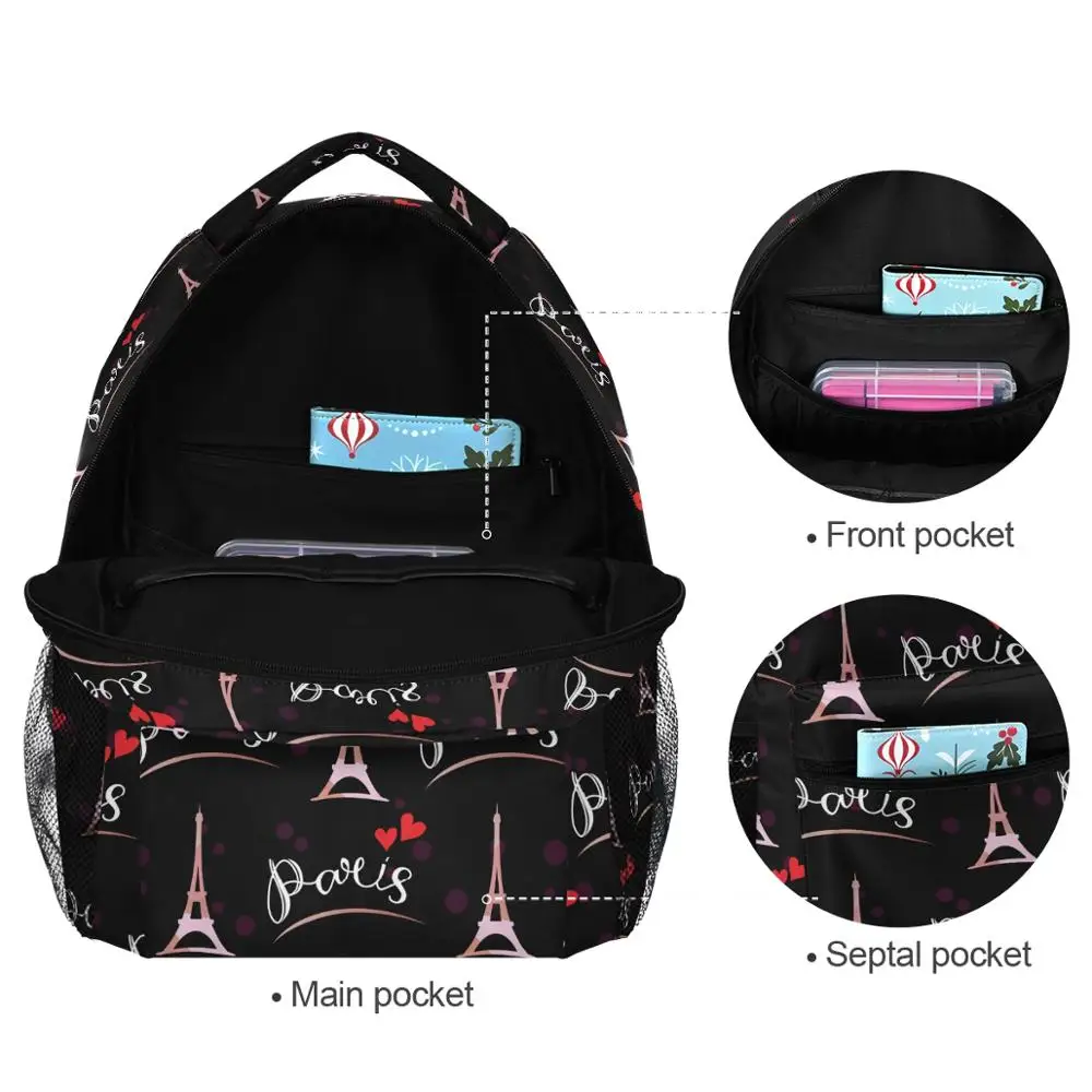 Lightweight School Backpack | Laptop Compartment | Durable Bookbag For College & Elementary Students