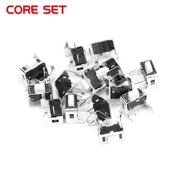 

200Pcs/Lot 3x6x5MM Bracket Tact Switch Micro Switch 3*6*5mm keys Side buttons Switch