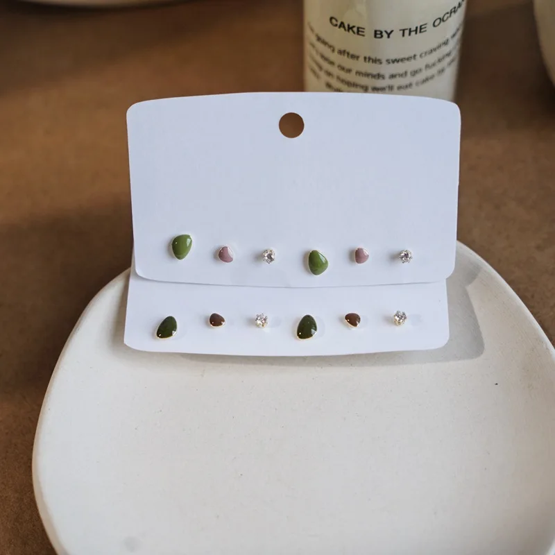 

Yanger Cave 925 Silver Needle Set Ear Nail Individuality Retro Minimalist Sleep Needless Earrings Delicate Tide