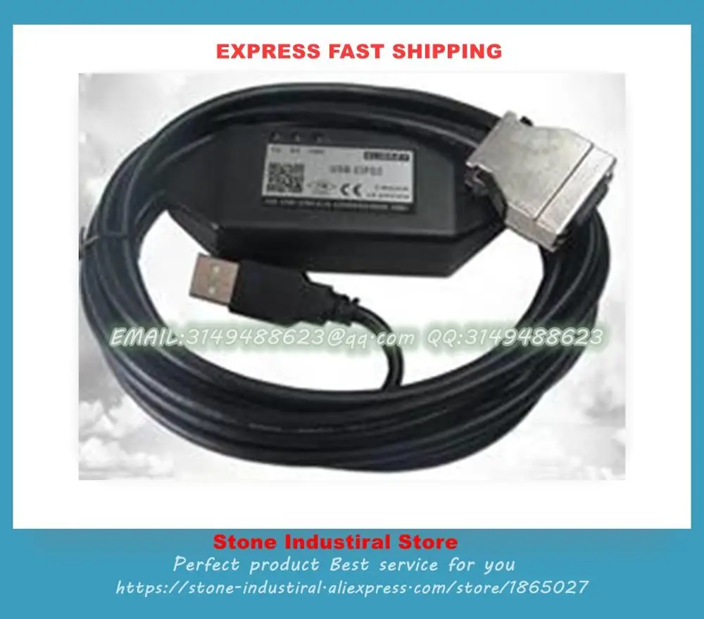 

New Download Cable For CPM1 CPM1A CPM2A C200H C200HS C200HX C200HG C200HE SRM1 PLC Support Win2000/WinXP/Win7/Win8