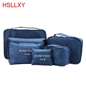 

Travel Bag Sale Travel Organizer Storage Bag Set Clothes Organizer Bags Pouch Suitcase Home Closet Bags For Storage 6 Pcs