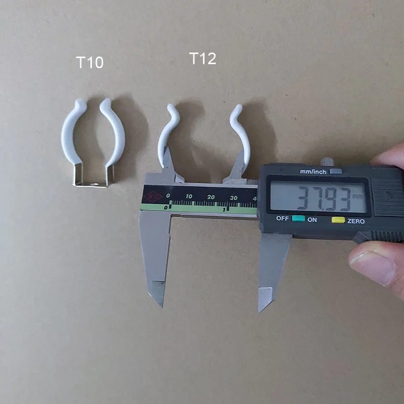 U образный держатель T8 T10 T12 из пластика с покрытием нержавеющей стали крепкая