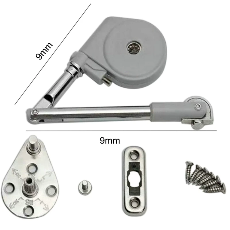 Zinc Alloy Tatami Cabinet Furniture Accessories Resistance Support Rod Uniform Speed Buffer Silent Contraction For Installation