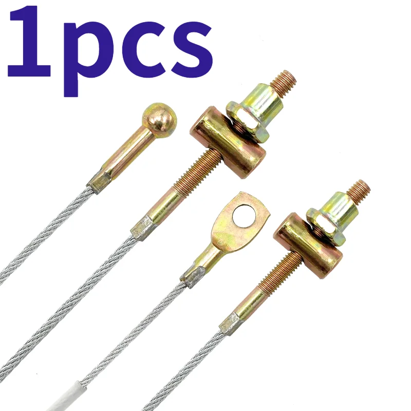 Tricycle motorcycle new handbrake cable with leather electric vehicle brake wire thickened universal style multi-function |