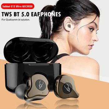 

Sabbat E12 Ultra Tws Bluetooth 5.0 Oortelefoon Draadloze Koptelefoon Hifi Stereo Oordopjes Ruisonderdrukking Headset Met Draadlo