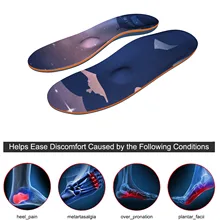 

Blue fashion sneakers, plantar fasciitis, heel spurs, orthopedic pads