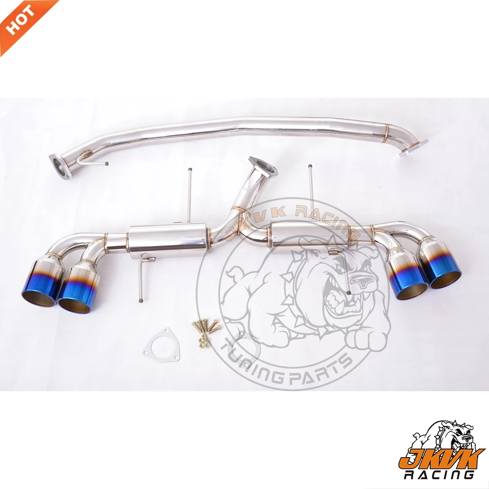 

JKVK RACING SS304 3.0'' (76mm) Exhaust Catback for GT-R R35 2009-2015