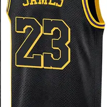 23 Леброн Джеймс Джерси 0 Кайл Кузя 2 лонзо мяч 14 Брэндон Ingram 24 Kobe Bryant, рубашки с коротким рукавом