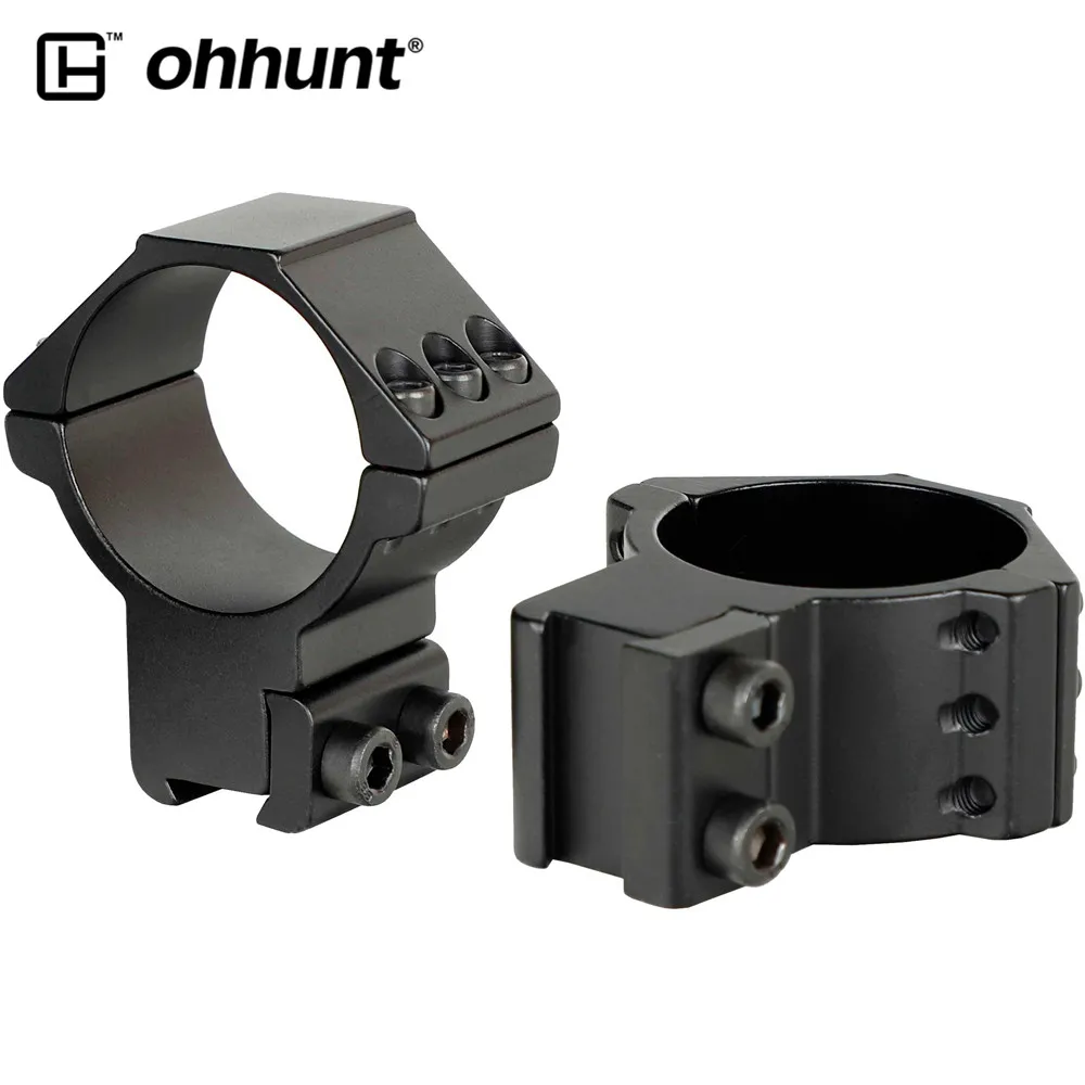ohhunt high Dovetail Hunting Scope Rings 35mm Diameter Scope Mount