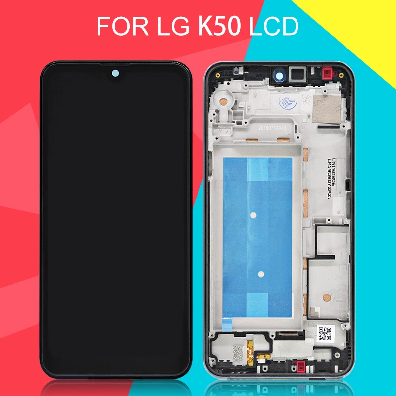 Dinamico 6 26 дюймовый Q60 дисплей для LG K50 LCD|Экраны мобильных телефонов| |