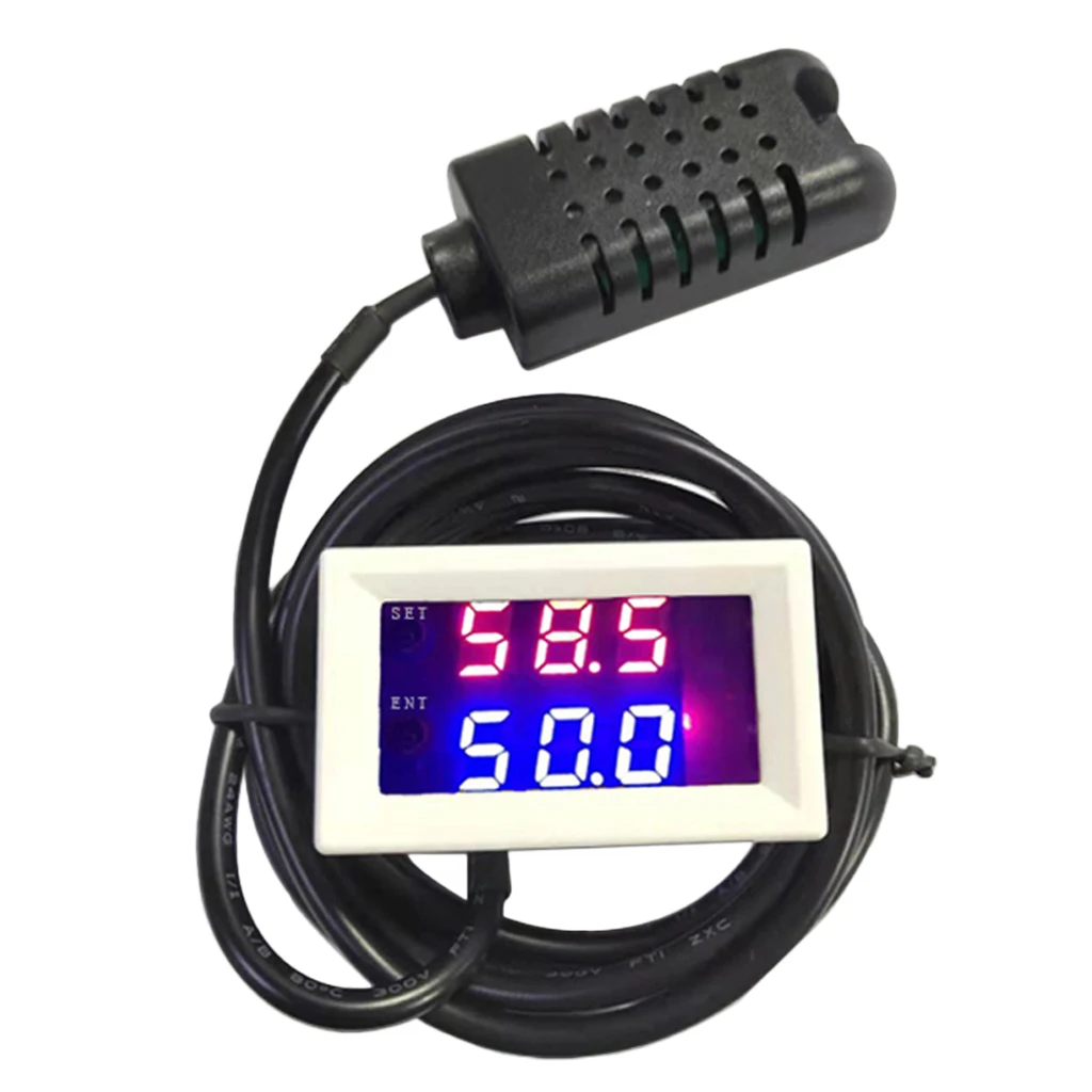 1 Pc Digital Diaplay Humidity Controller Regulator Sensor Hygrometer Switch