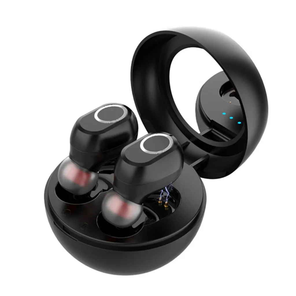 TWS Bluetooth 5 гарнитура Близнецы Беспроводные Наушники Hi-Fi стерео наушники мини наушники для смартфона для планшета для ноутбука