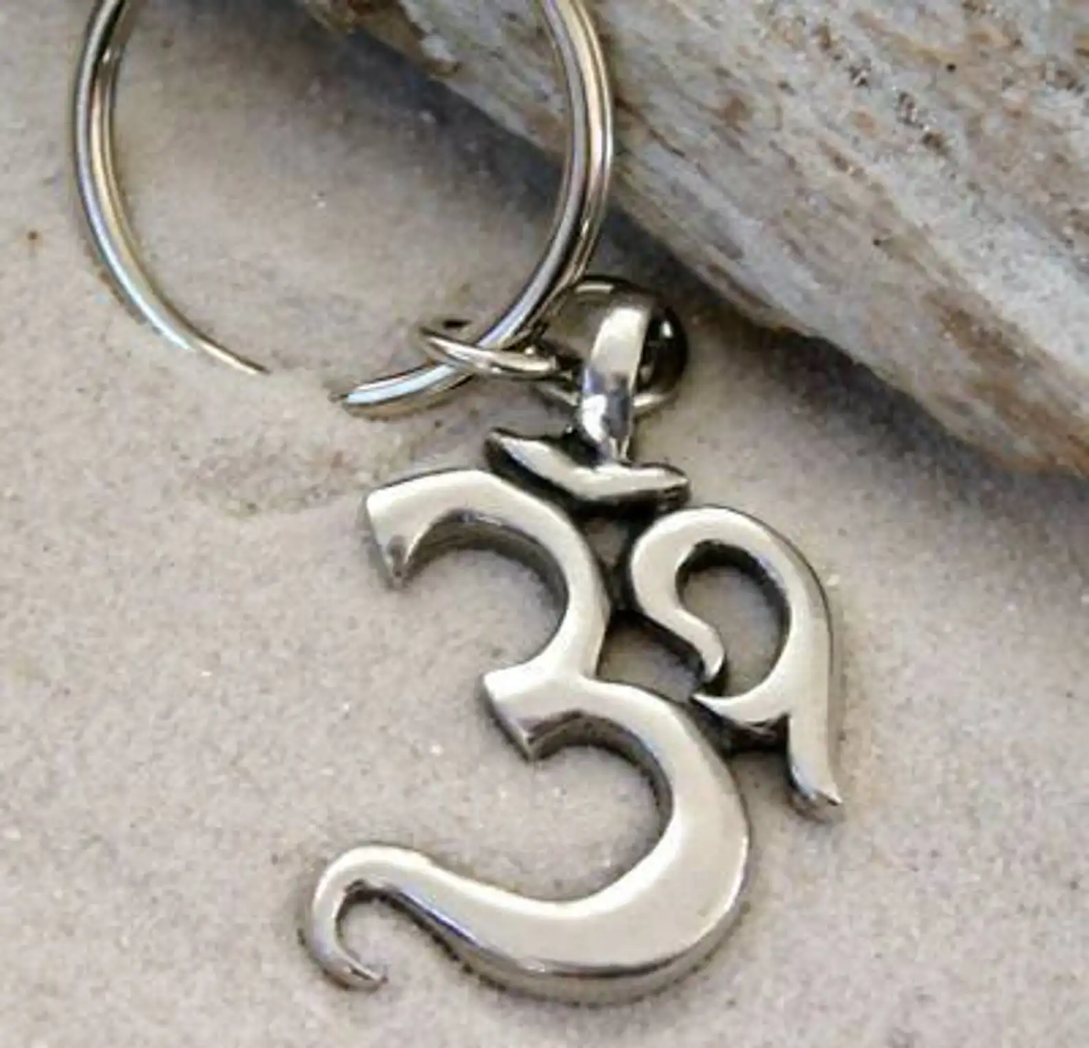 Meditating Buddha Keychain | Backpack Charm | Yoga Gift | Buddha Keychain | Om Key Chain | Chakra | Spiritual - Image 6