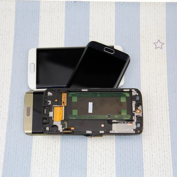 

Super AMOLED for SAMSUNG Galaxy s6 edge LCD + Frame G925 G925F G925I Display Touch Screen Digitizer lcd 100% Tested