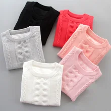 Г. свитер для девочек весенне-Осенняя детская трикотажная одежда свитер-пуловер грубой вязки для девочек, От 3 до 11 лет, BC744