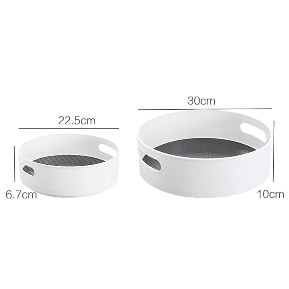 יפן יבוא מסתובב תיבול מטבח קופסא פלסטיק אחסון מדף שולחן עבודה איפור Rack טיפוח עור