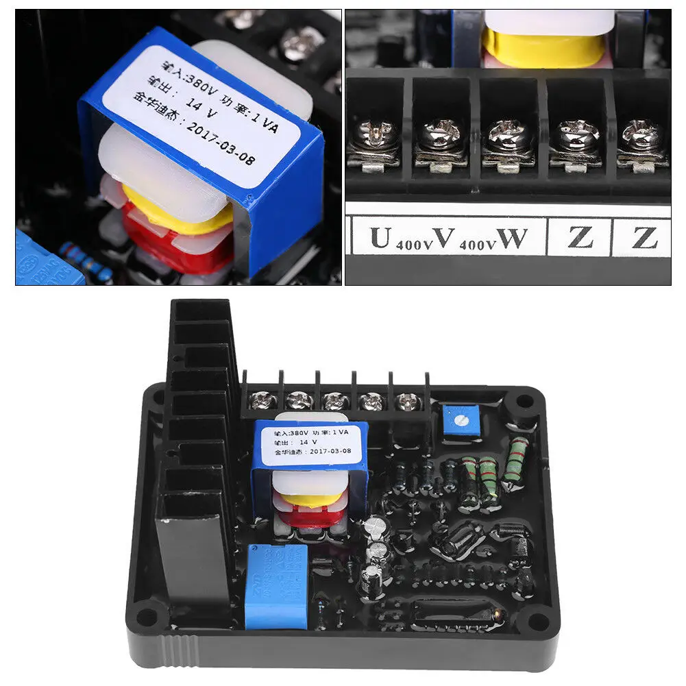 400VAC 3 провода щетка генератор автоматический регулятор напряжения AVR GB-170 Замена