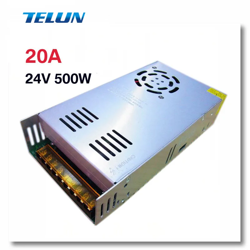 DC24V 500W 20A AC220V or 110V to 24V DC Regulated Transformer Switching