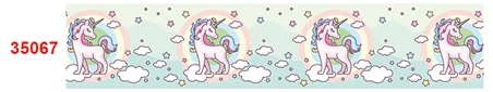 35067 Новое поступление ленты аксессуары для волос ленты 10 ярдов печатные корсажные ленты 35066 - Цвет: 35067