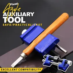 Guide des outils auxiliaires à Angle fixe, affûteur de couteaux à Angle fixe, support de correction pratique, travail du bois 